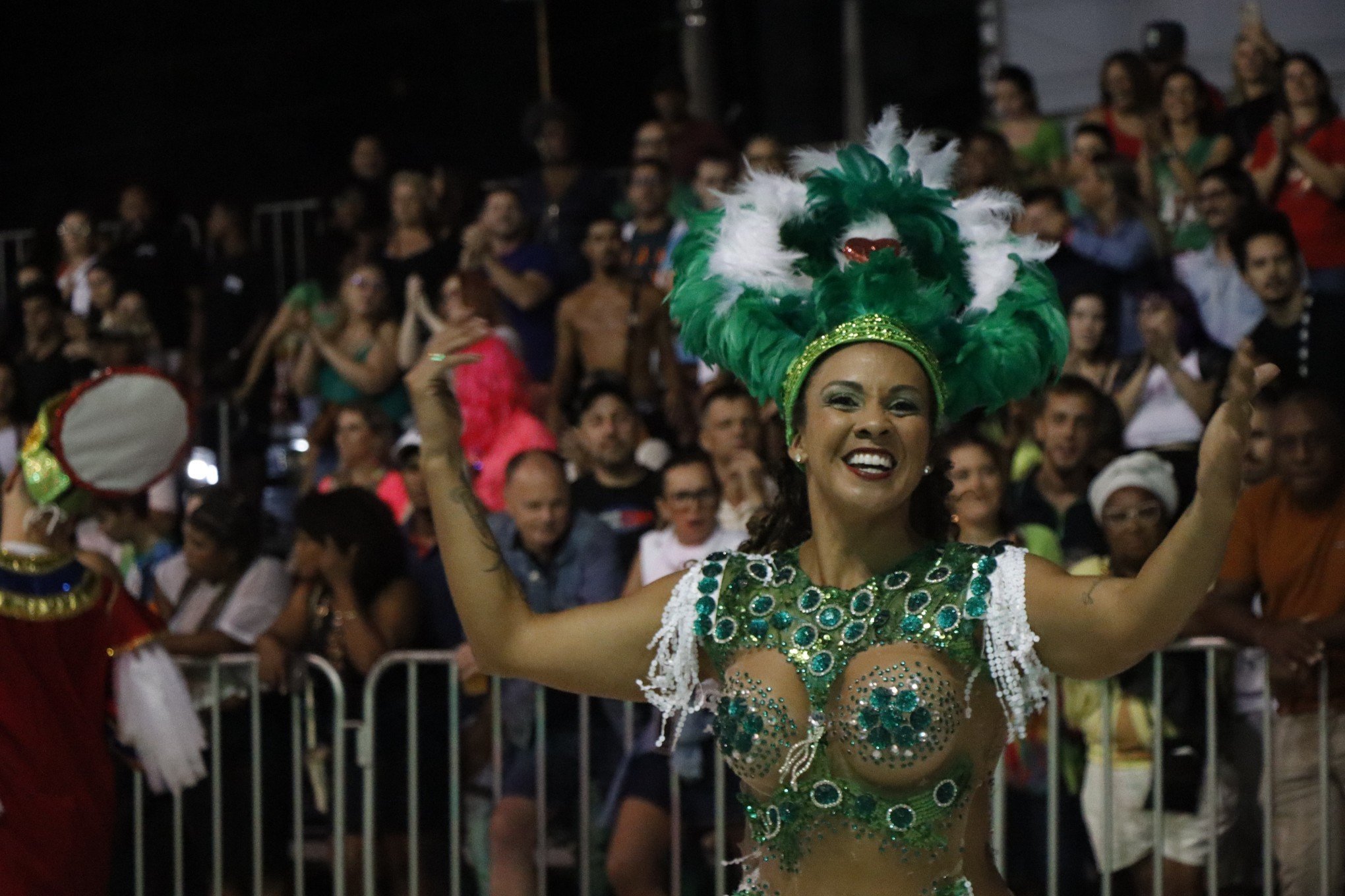 FOTOS: Confira como foram os desfiles das escolas de samba no carnaval de Novo Hamburgo