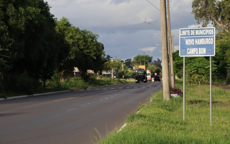 Limite entre Campo Bom e Novo Hamburgo, na interseção da Avenida dos Municípios com a Intermunicipal | abc+