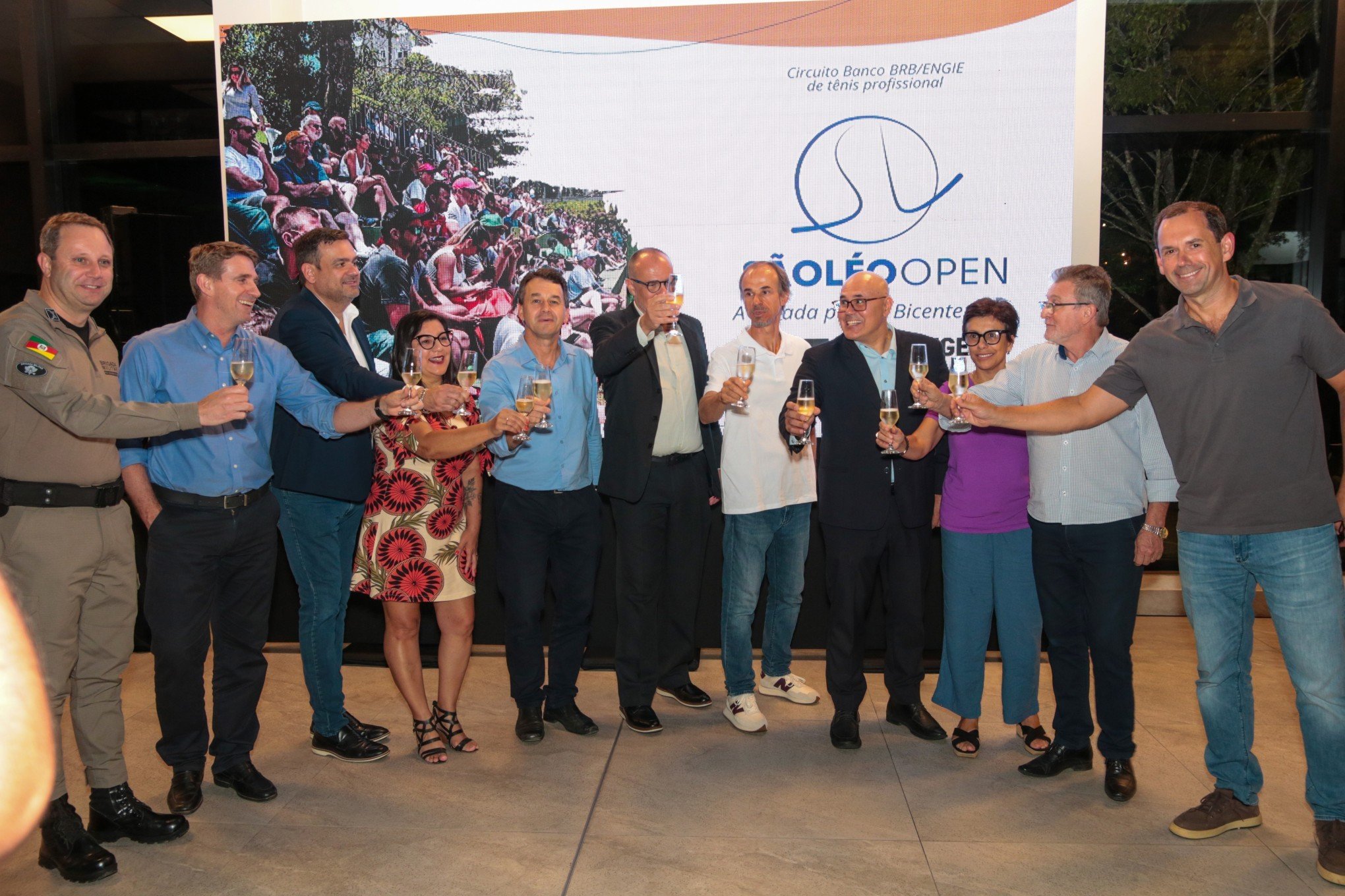 Coquetel marca lançamento oficial do São Léo Open 2024