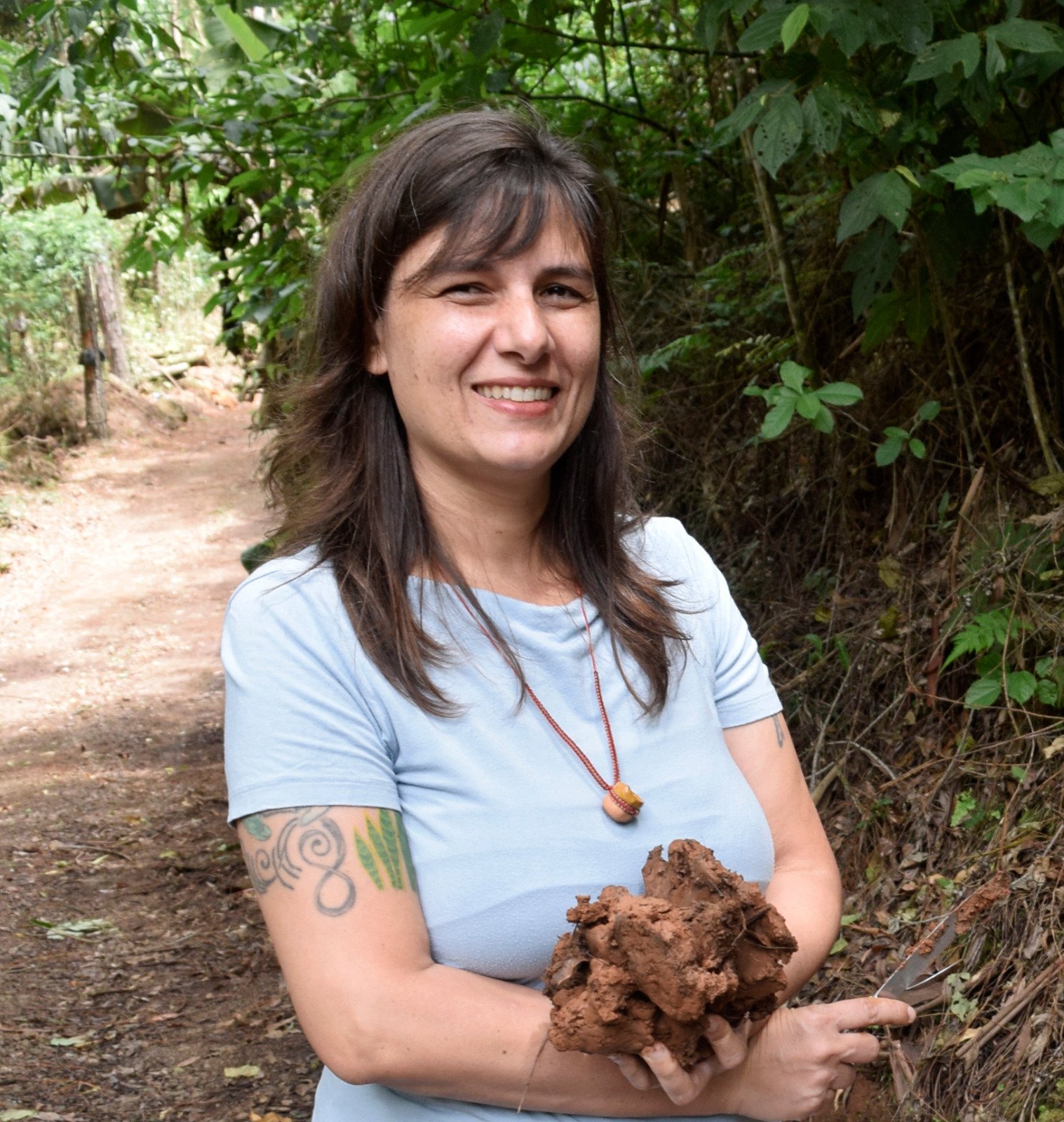 Clarissa Silveira destaca o contato com a natureza | abc+