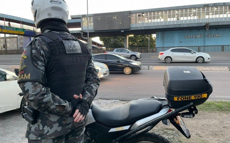 Policiamento ostensivo reforçado em tarde de clássico gaúcho no Estádio Beira-Rio