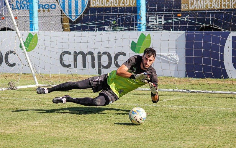 Maticolli precisará fechar o gol para o Novo Hamburgo | abc+