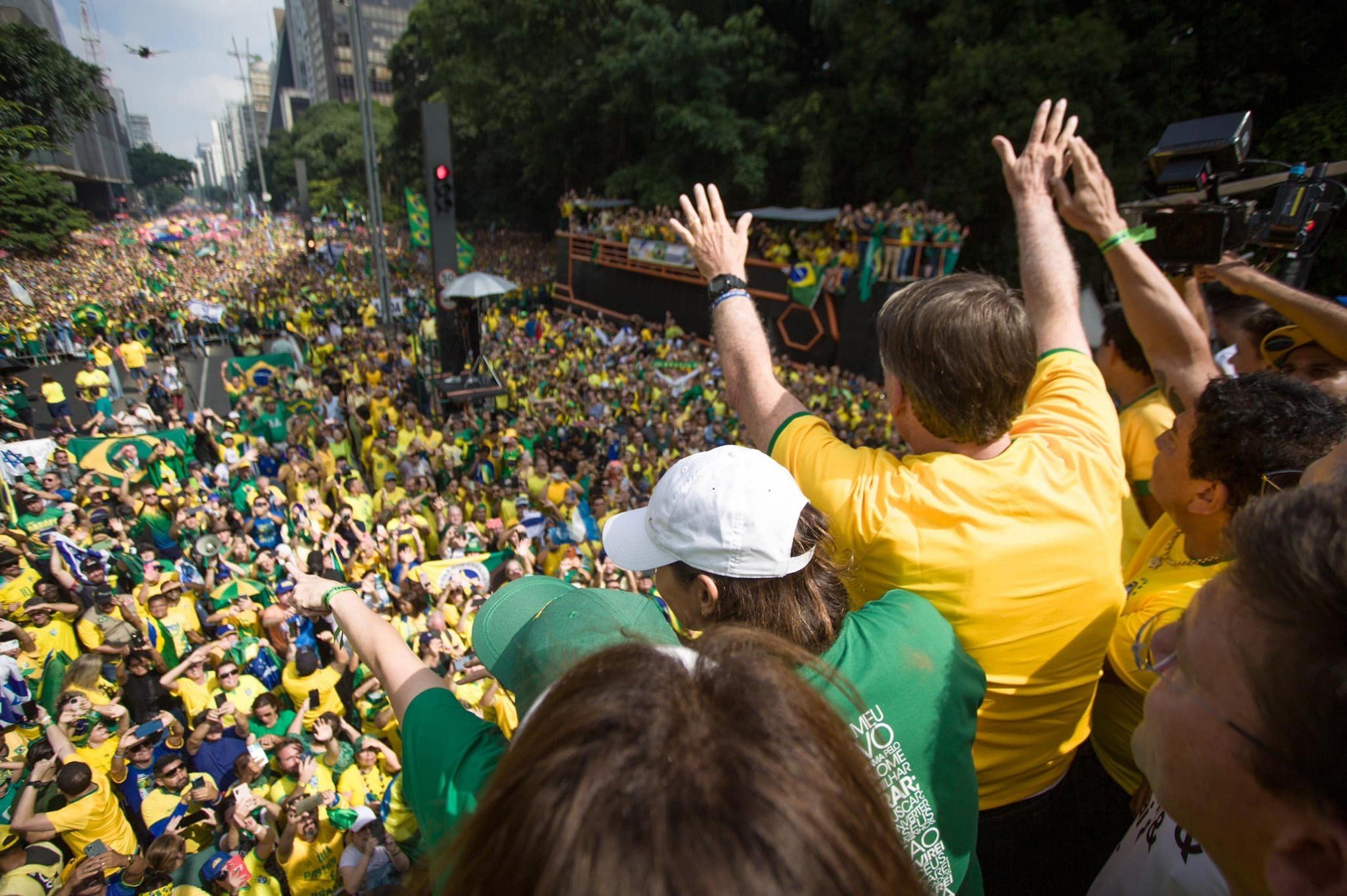 Quais aliados participaram do ato de Bolsonaro na Avenida Paulista?