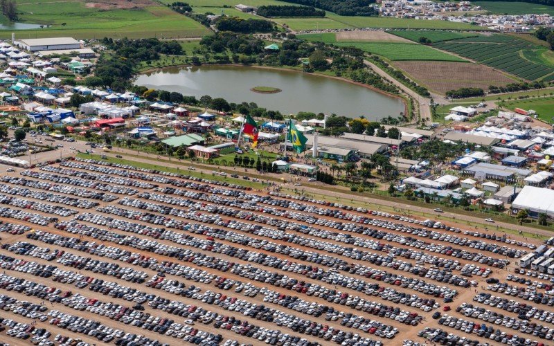 Estacionamento foi ampliado para a edição de 2024 da Expodireto | abc+