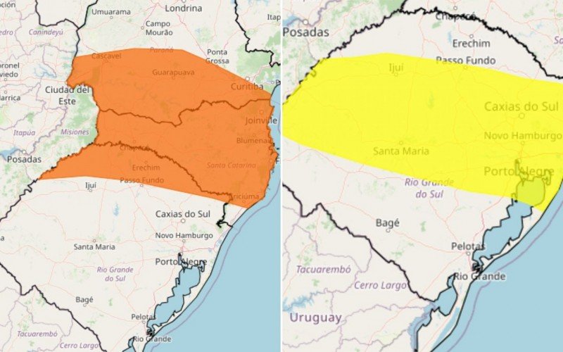 Região Sul do Brasil tem alerta para chuva intensa | abc+