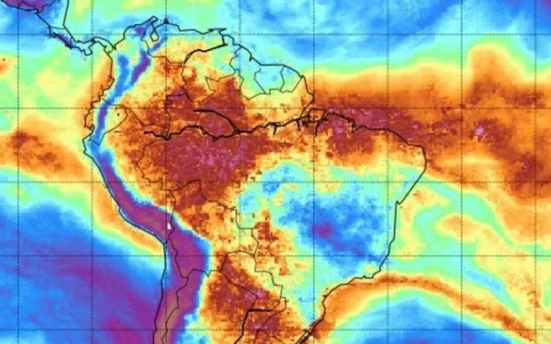 PREVISÃO DO TEMPO: Chuva forte na Região Sul do Brasil é causada por rio atmosférico; saiba o que é