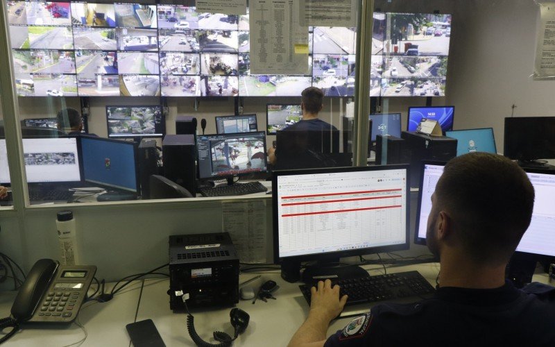 Central de monitoramento reúne imagens de todas as câmeras da cidade | abc+