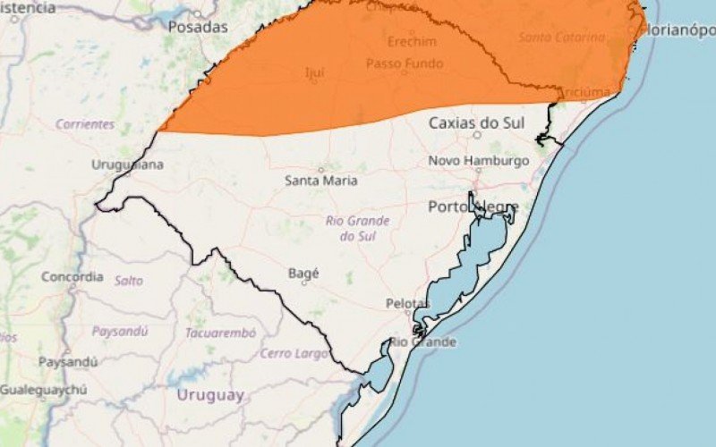  Inmet emite dois alertas para risco de tempestade no RS com validade até quinta-feira (29) | abc+