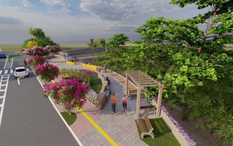 Projeto da nova ponte em Feliz  | abc+