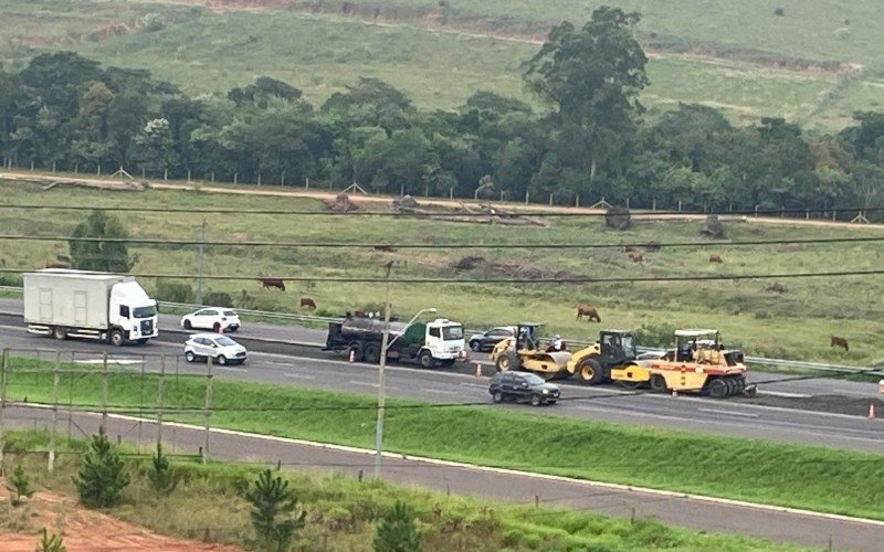 Obras causam lentidão em Novo Hamburgo | abc+