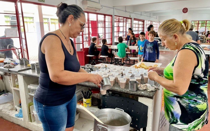 No Pedrinho, serviço neste início de ano vem sendo feito por professores e funcionários  