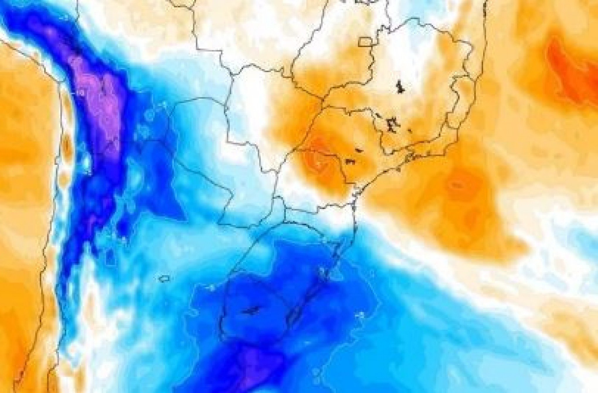 PREVISÃO DO TEMPO: Vem frio? Massa de ar mais frio ingressa no RS; saiba o que esperar nos próximos dias