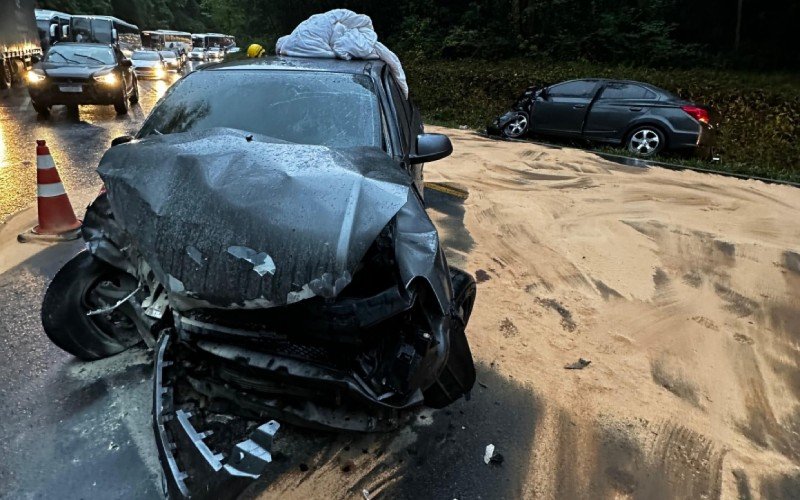 Acidente na RS-115, em Gramado, deixa uma pessoa morte e outras quatro feridas