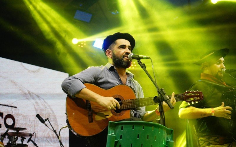 Acampamento da CanÃ§Ã£o Nativa no Rodeio de Campo Bom