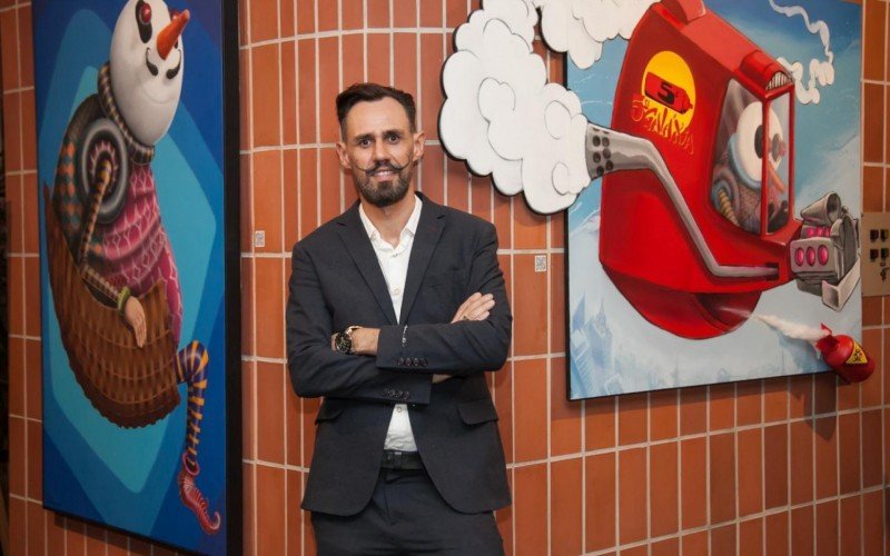 Rafael Jung, da 5ª Galáxia, que está à frente do Art Festival em Novo Hamburgo | abc+