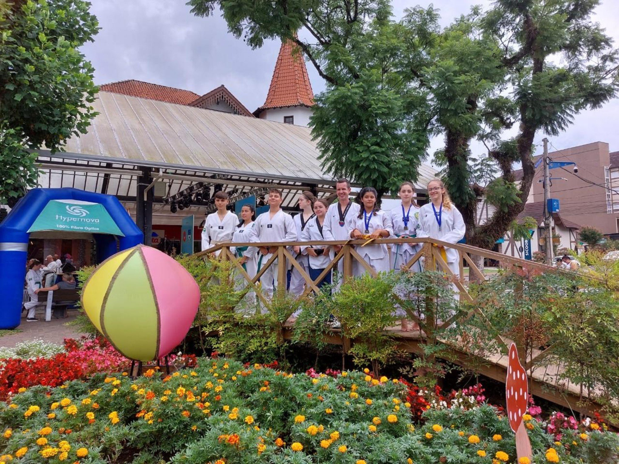 Atletas de taekwondo de Gramado se destacam em festival de Nova Petrópolis