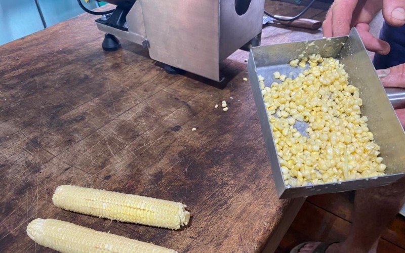 Grande parte do lanche escolar do municÃ­pio Ã© produzido por agricultores da cidade de Dois IrmÃ£os