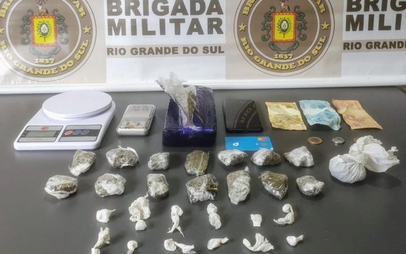 Homem preso por tráfico de drogas nas proximidades do Ginásio Perinão