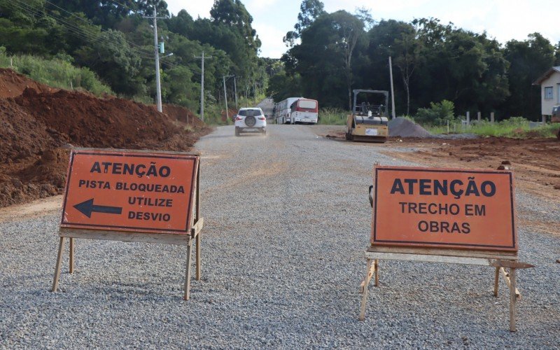 Desvio na RS-373 Ã© oferecido aos motoristas