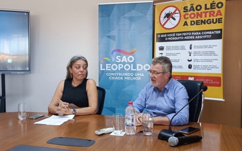 O encontro reuniu a secretária municipal de Saúde, Andréia Nunes, a bióloga Valeska Lizzi Lagranha, do CEVS, e equipes da Atenção Básica da Semsad