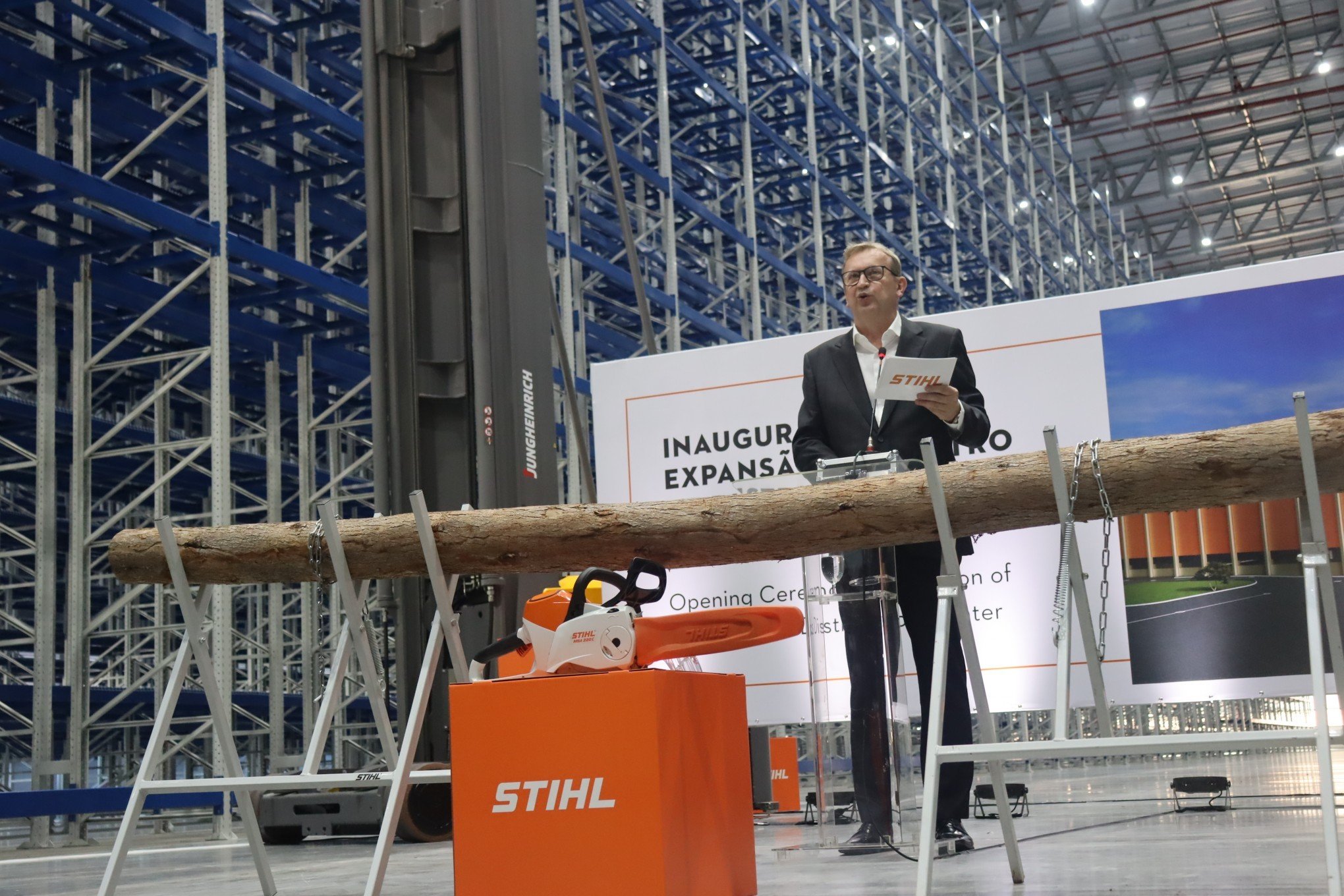 Stihl inaugura novo centro de logística de R$85 milhões