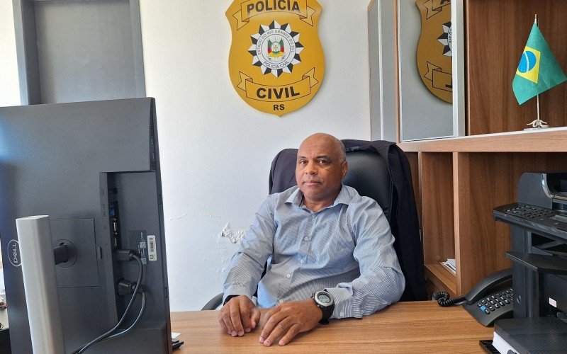 Delegado Clóvis Nei da Silva, chefe da Delegacia de Polícia de Sapiranga | abc+