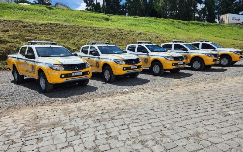 CSG entrega caminhonetes Ã  Brigada Militar e reforma Grupos RodoviÃ¡rios da PRE no Vale do CaÃ­ e na Serra GaÃºcha