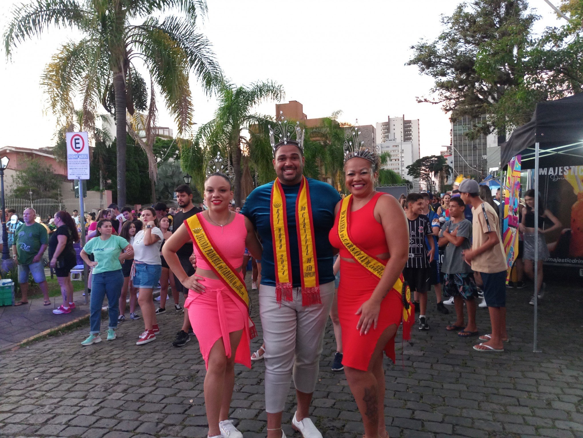 Corte do carnaval de SÃ£o Leopoldo no Sesc Folia