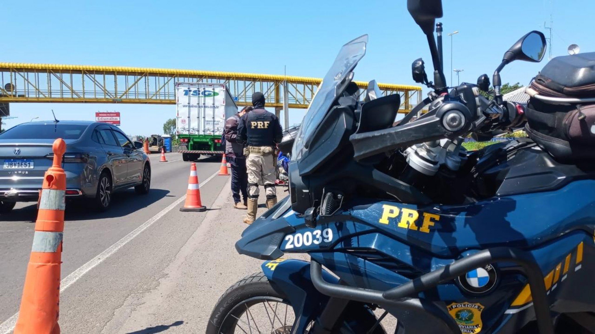 BR-116: 61% dos feridos em acidentes no trecho entre Ivoti e Porto Alegre estavam em motocicletas