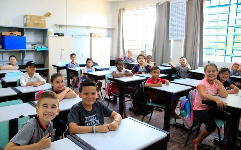 Cinco escolas de Sapucaia do Sul terão turno integral