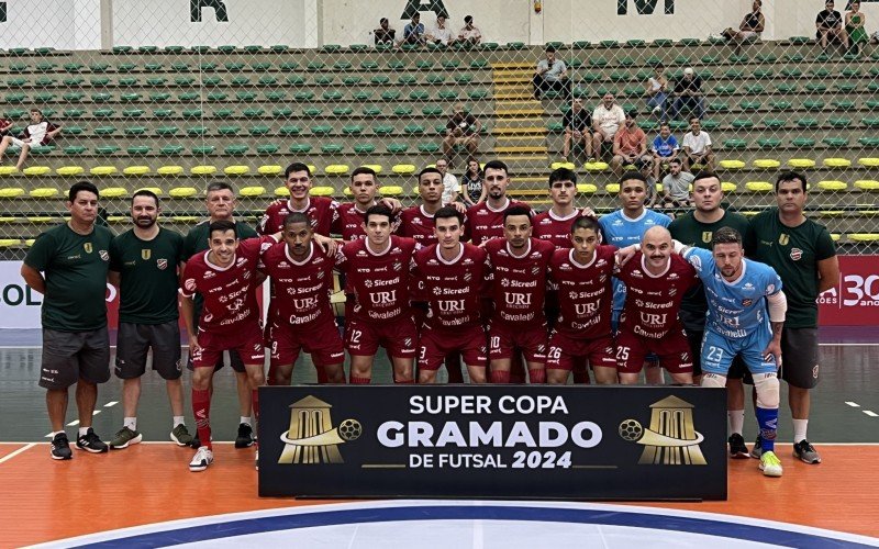 AtlÃ¢ntico, de Erechim, venceu a primeira rodada da Super Copa Gramado de Futsal