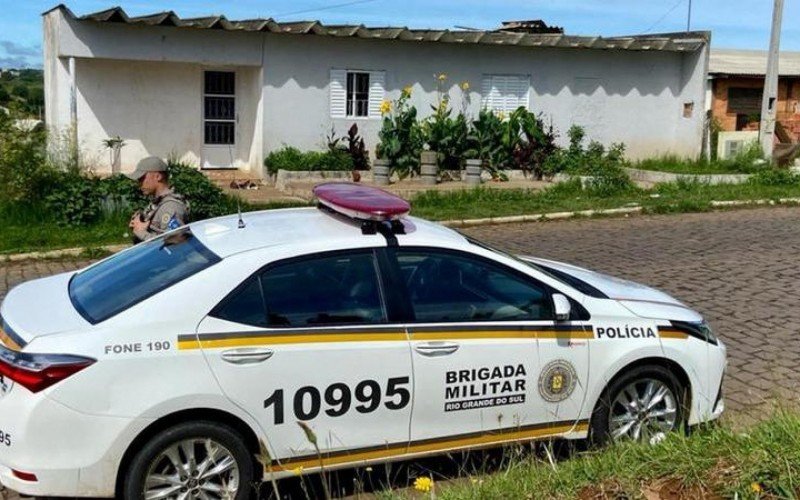 Residência onde a mãe e três filhas morreram em Vacaria  | abc+