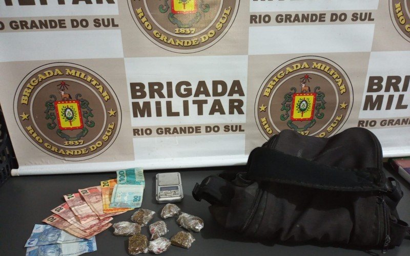 Preso por tráfico de drogas em Canela