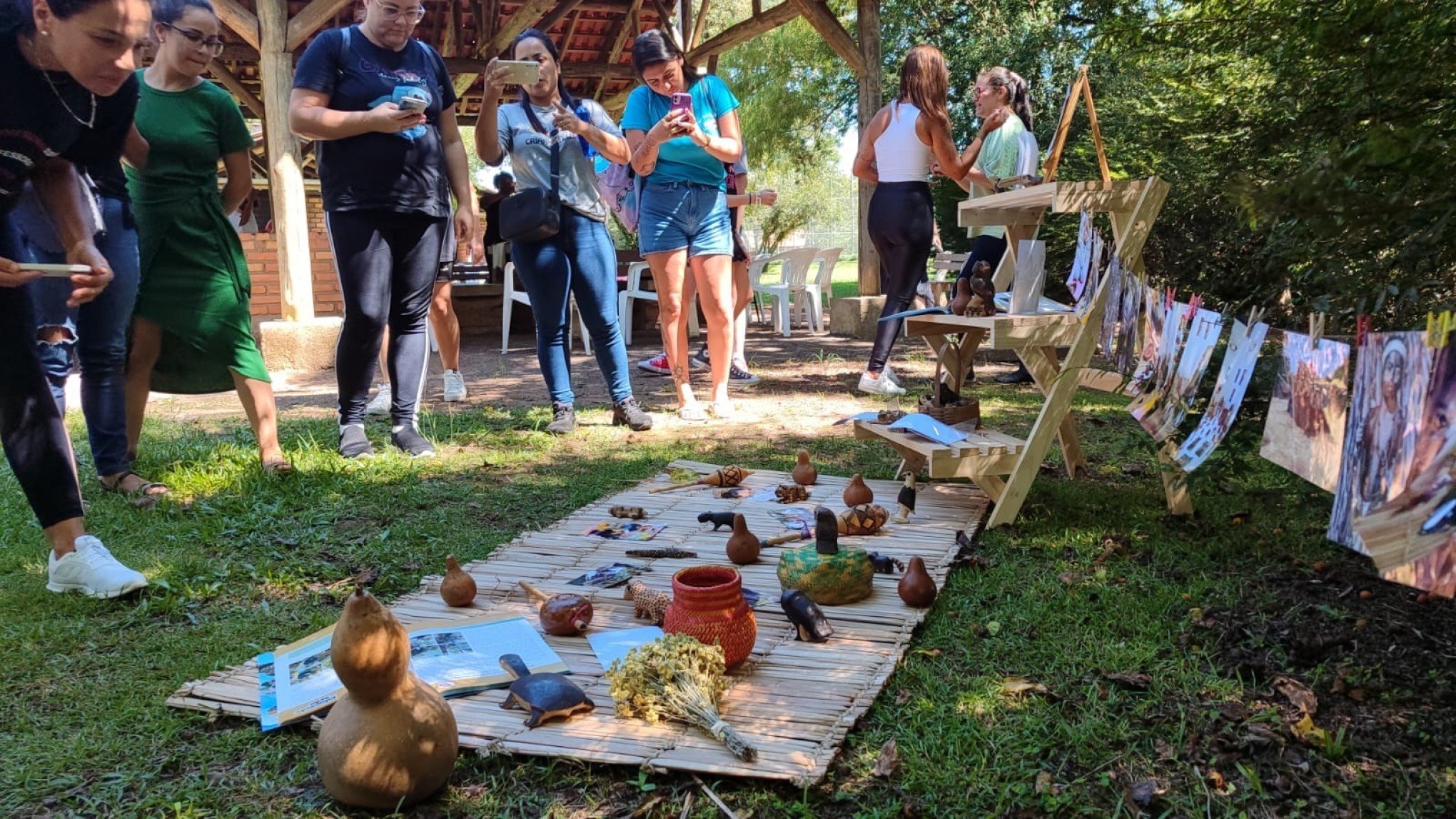 Cultura IndÃ­gena em foco: professores leopoldenses participam de formaÃ§Ã£o com os povos indÃ­genas Kaingang (SÃ£o Leopoldo) e Mbya-Guarani (Eldorado do Sul) no Parque Imperatriz