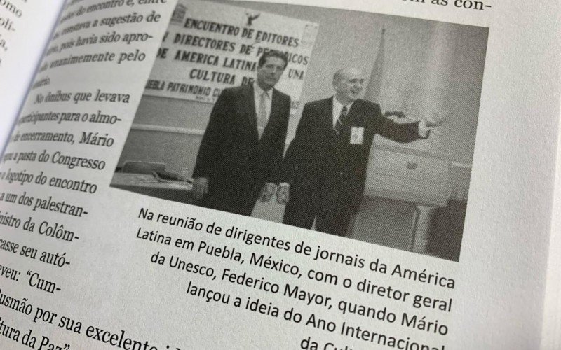 Gusmão lançou a ideia, aprovada pela ONU, de transformar 1999 no Ano Internacional da Cultura da Paz | abc+