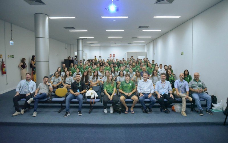 Cerimônia de boas-vindas aconteceu nesta quinta-feira (14) | abc+