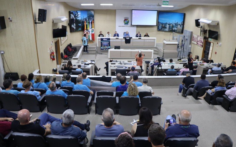 Sindicalistas também estiveram presentes | abc+