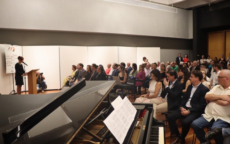 Evento foi realizado na Sala de Recitais da Orquestra SinfÃ´nica de Porto Alegre (Ospa)