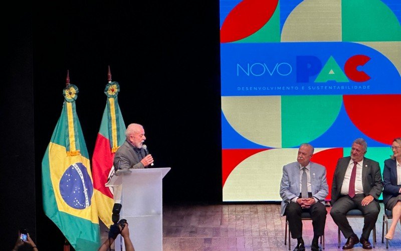 Lula participou de evento em Porto Alegre | abc+