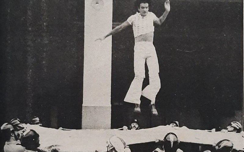 Em junho de 1976 Lelo pulou do prédio dos bombeiros em Novo Hamburgo | abc+