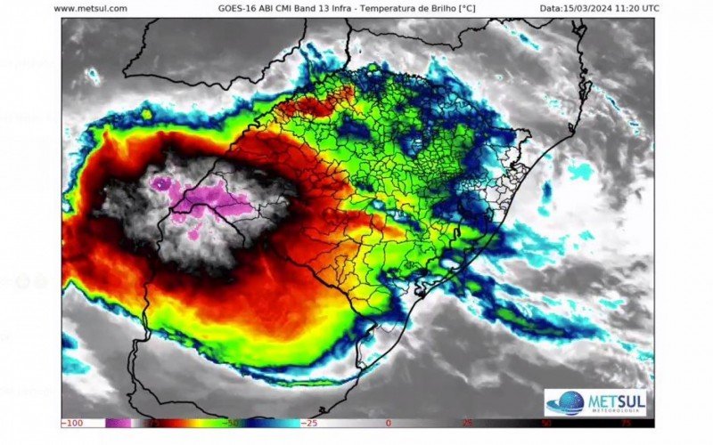 Previsão do tempo deixa Canoas em alerta