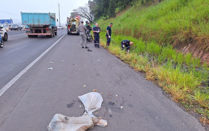 BR-116: Homem morre atropelado em Novo Hamburgo; acidente Ã© o segundo com morte em intervalo de 12 horas