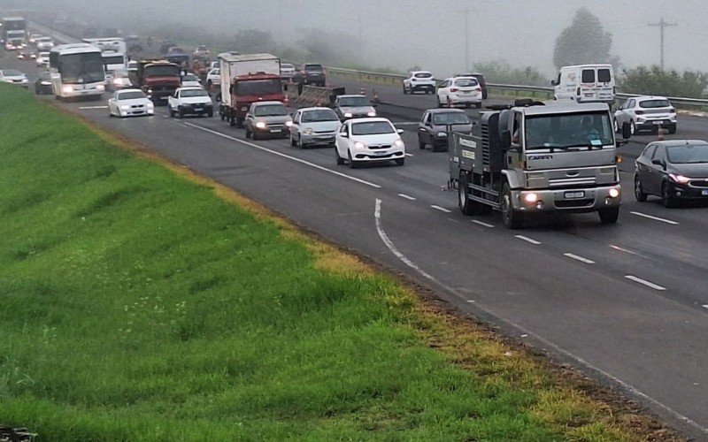 BR-116: Trânsito lento na rodovia nesta segunda-feira | abc+