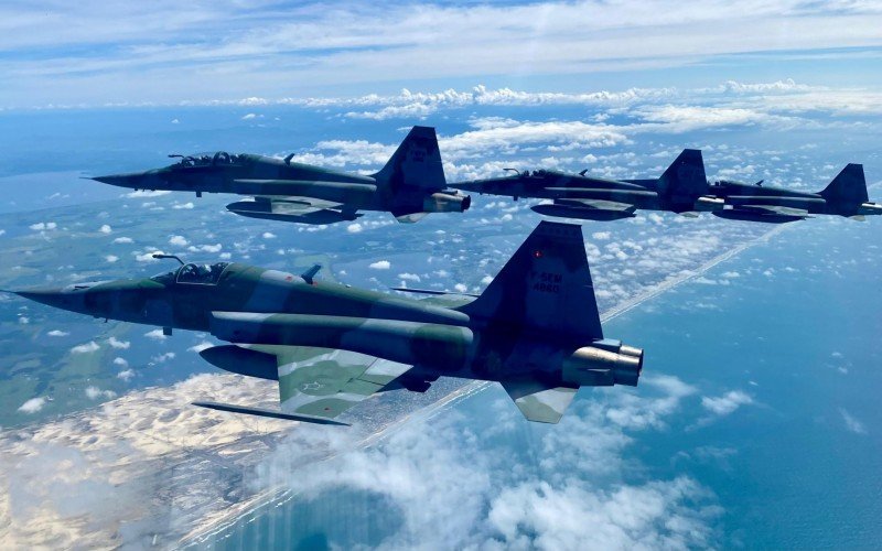 Esquadrão Pampa 100 mil horas de voo na aeronave F-5 foto 3