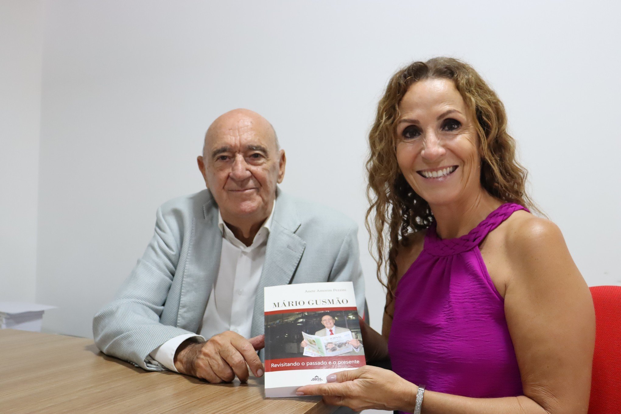 Gusmão e Andrea Guedes, diretora do Sesc  de São Leopoldo e São Sebastião do Caí | abc+