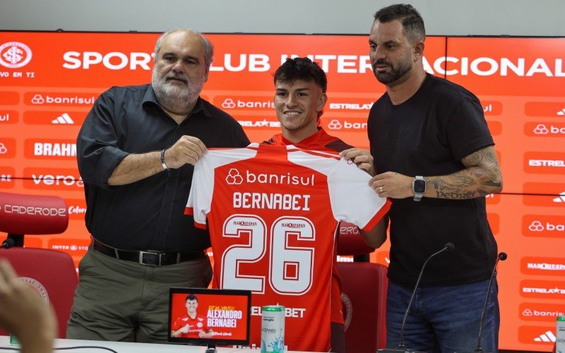 Bernabei é apresentado pelo Inter | abc+