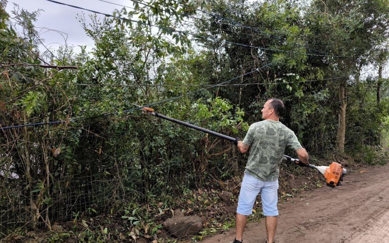 Estragos pela tempestade em Igrejinha 