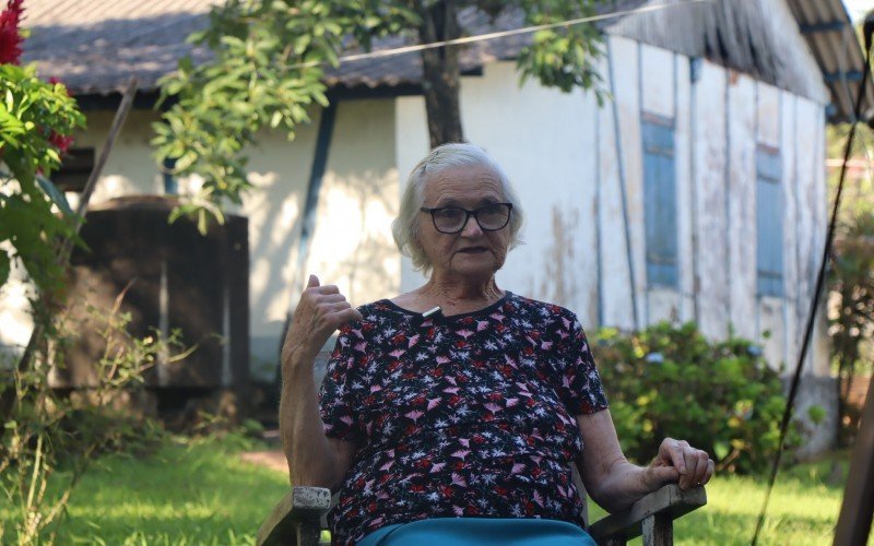 Ilse, de 87 anos, contou suas lembranÃ§as sobre a Casa Hermann