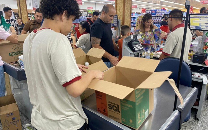 Sacolas plásticas já não são mais distribuídas gratuitamente em Gramado