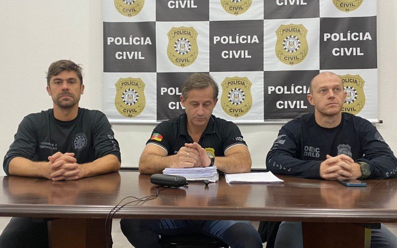 Coletiva de imprensa foi realizada na 2ª Delegacia de Polícia Regional do Interior